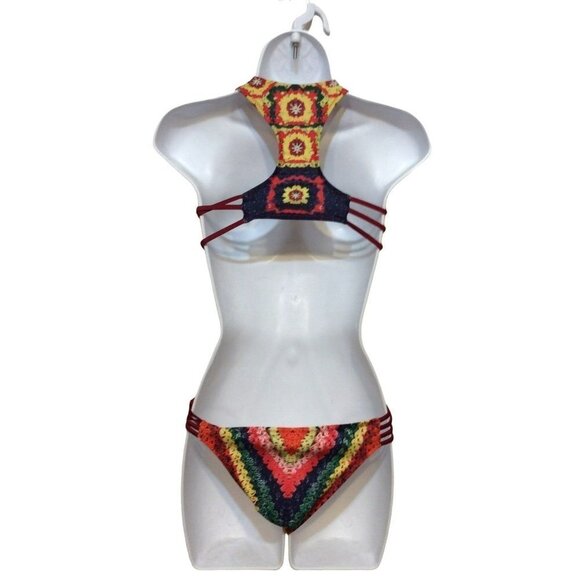 One piece Swimsuit Multi-Colored Small - Picture 2 of 4